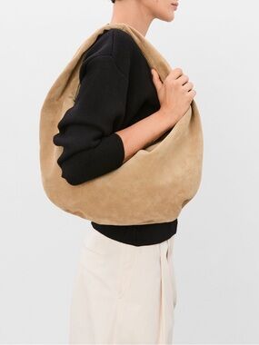 FLATTERED Alva Shoulder Bag Suede Sand